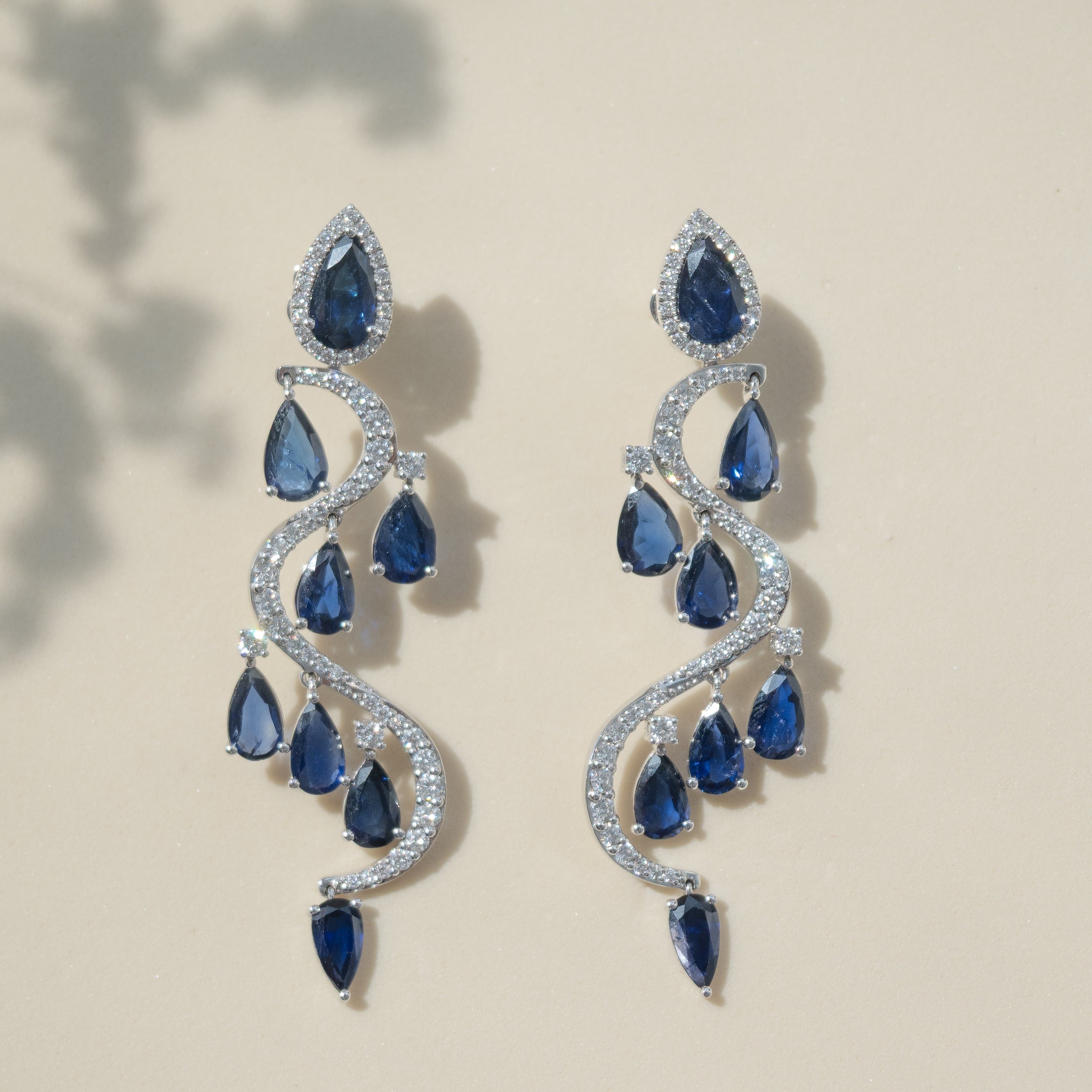 S CURVE, EARRINGS