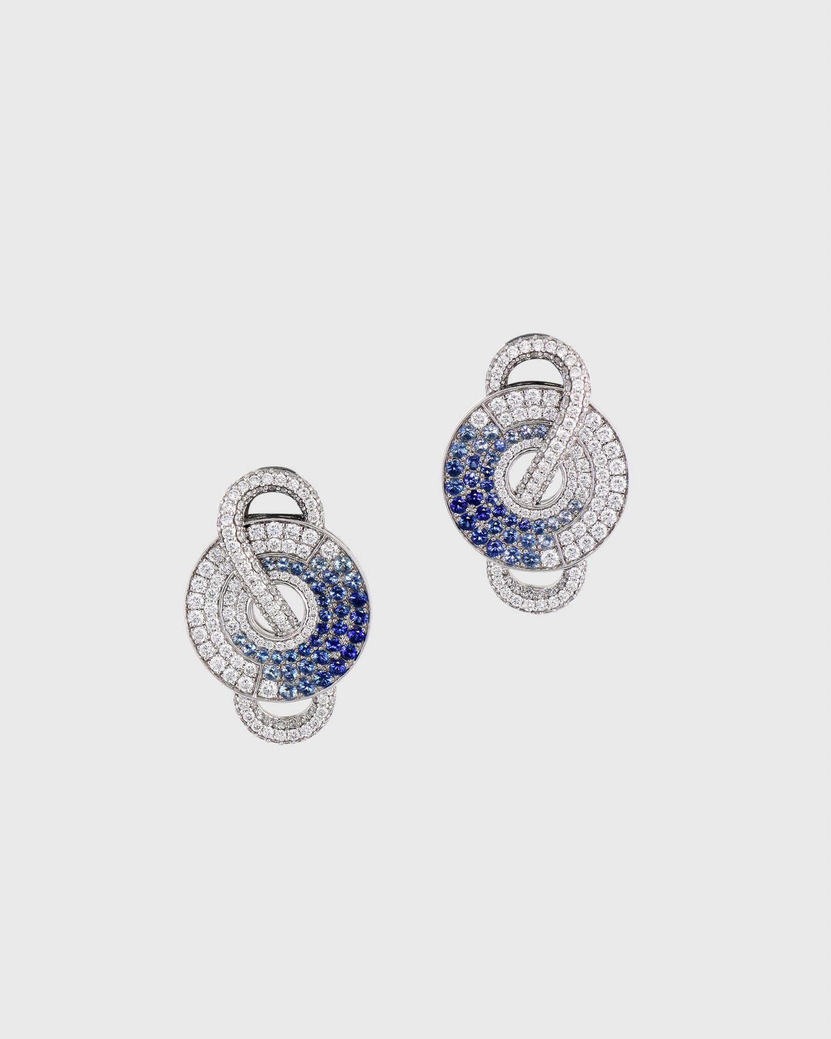 Sapphire Ombre Earrings