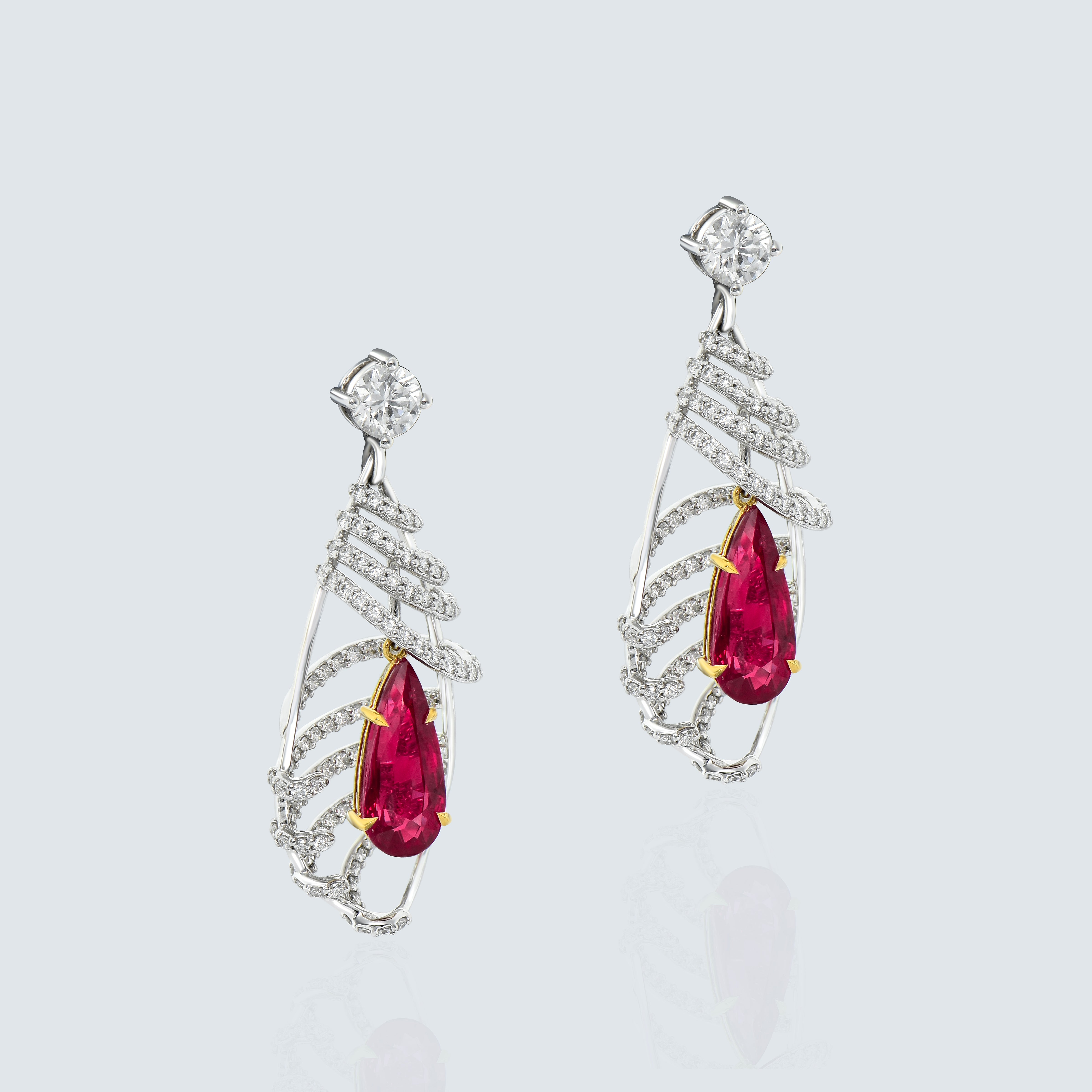 RUBY COCOON, EARRINGS