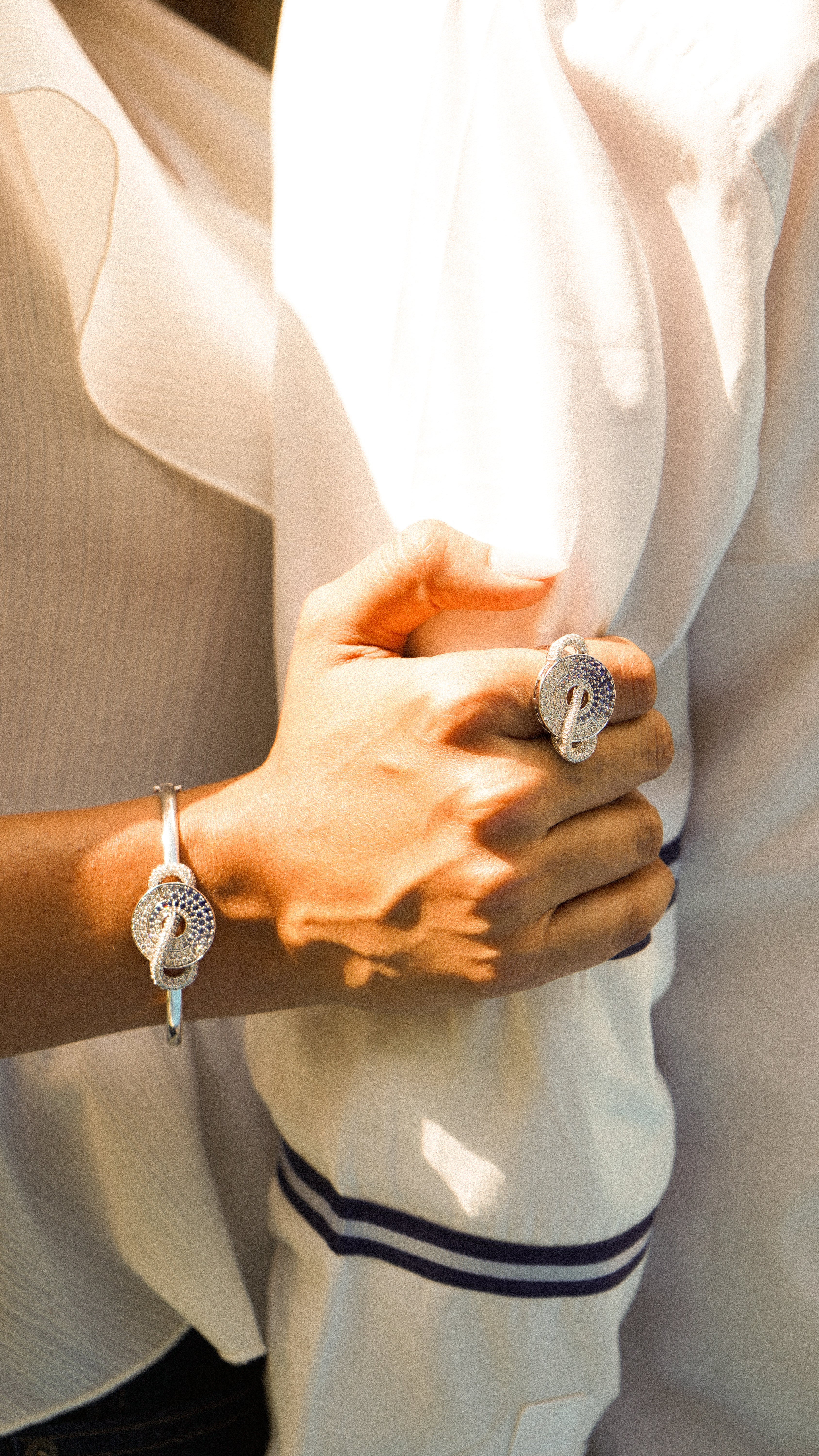 Sapphire Ombre Bangle